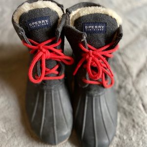 Sperry Wool Duck Boots: Like New